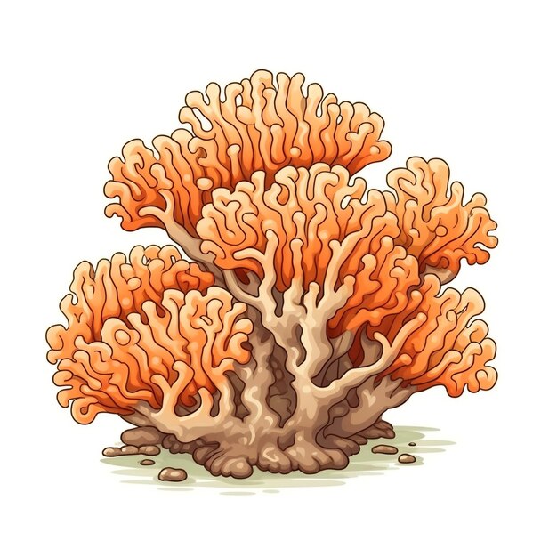 vectorillustratie van koraalrif