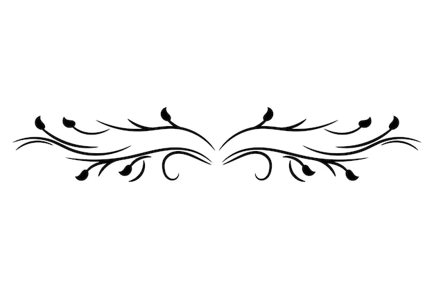 Vectorkunst Ornament Vintage bloemenpatroon