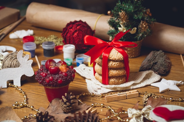 Veel creatieve kerstaccessoires