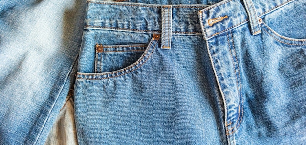 Veel denim spijkerbroek achtergrond