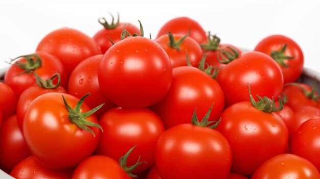 veel tomaten in een emmer