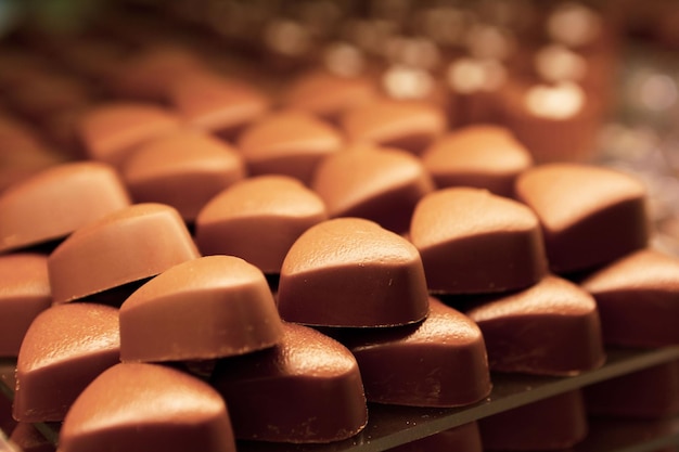 veel variatie chocolade pralines