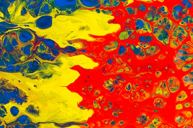 Veelkleurige psychedelische achtergrond