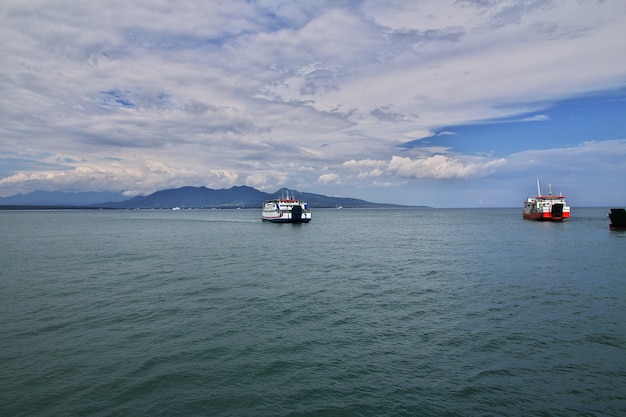 Veerboot van Java naar het eiland Bali