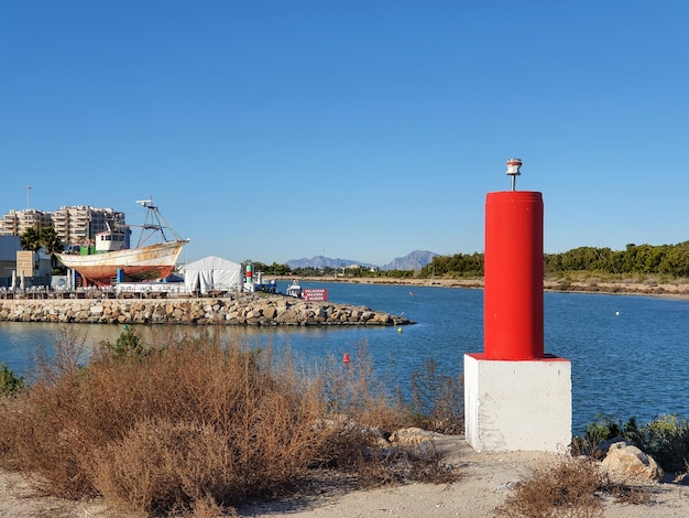 Photo vega baja del segura  guardamar  puerto y desembocadura del rio segura