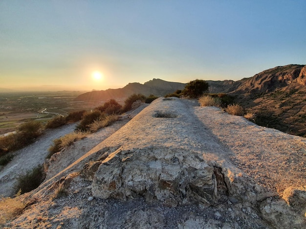 Vega Baja del Segura  Orihuela  Castillo y sierra