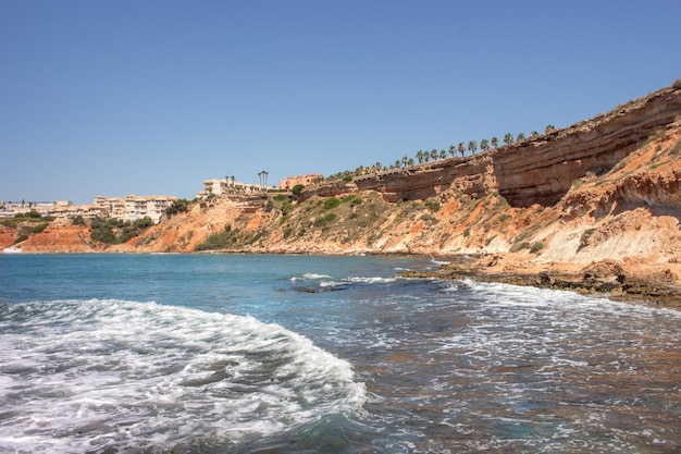 Vega Baja del Segura - Orihuela Costa - Paisajes junto al mar entre Cabo Roig y Campoamor Agua Marina