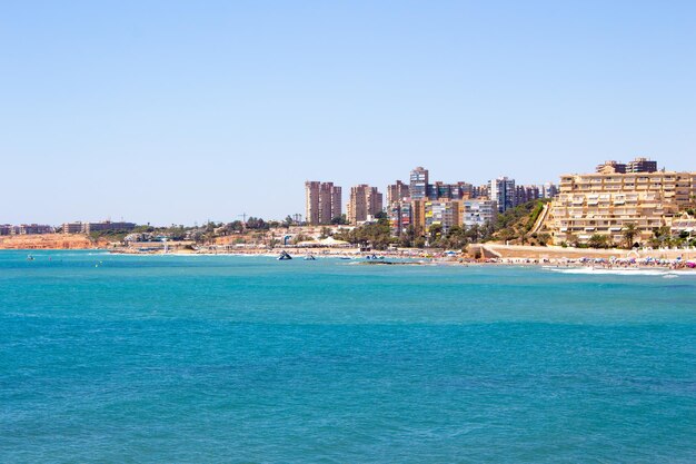 Vega Baja del Segura - Orihuela Costa - Paisajes junto al mar entre Cabo Roig y Campoamor Agua Marina