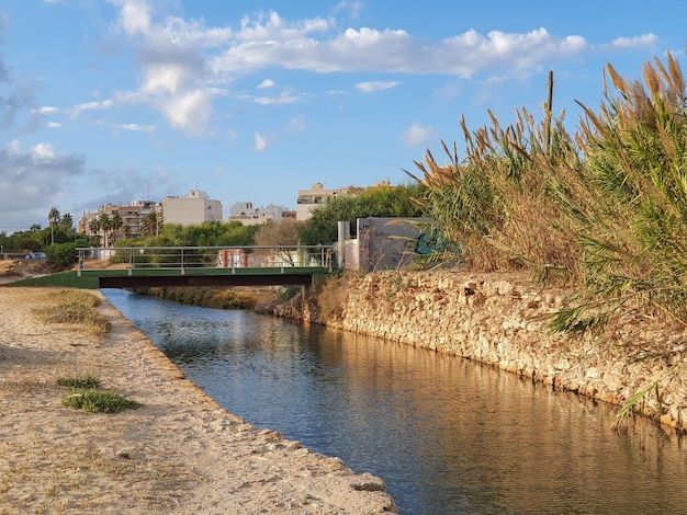 Vega Baja del Segura Torrevieja Playa del Acequion y Dique de Poniente o Muelle de la Sal