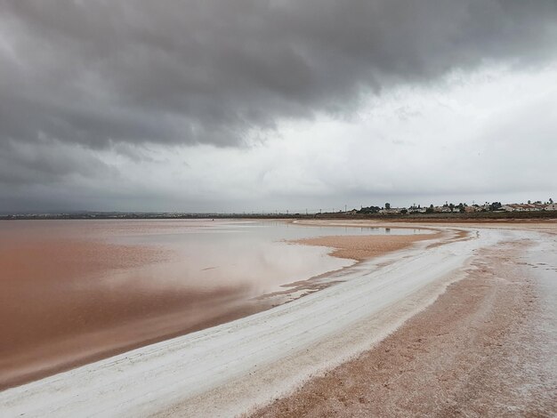 Vega baja del segura torrevieja salinas de torrevieja un paisaje gelido en un lugar muy calido