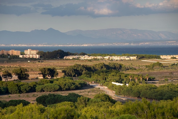 Vega Baja del Segura - Torrevieja - Vista panoramica desde lo alto del Parque Natural de la Mata