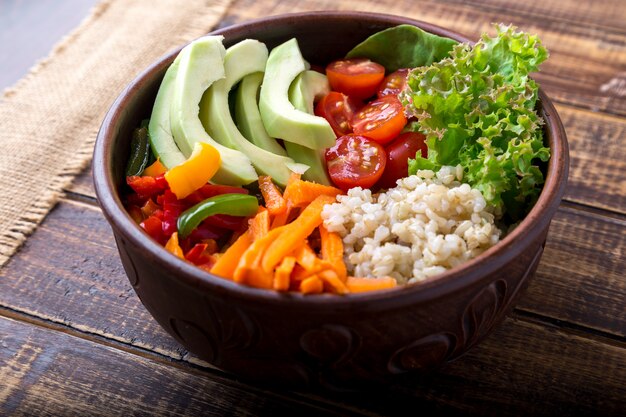 Vegan buddha bowl