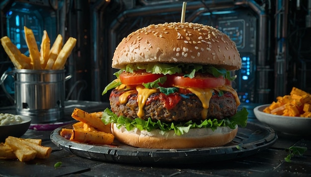 Vegan Burger Feast