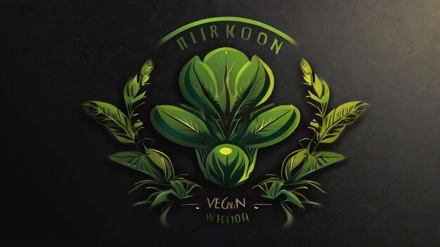 Vegan emblem