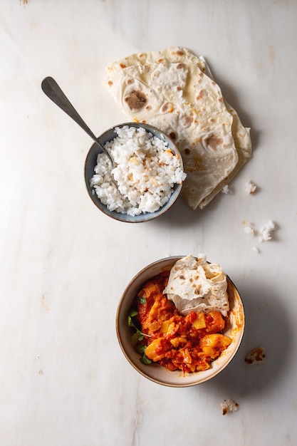 Vegan jackfruit curry