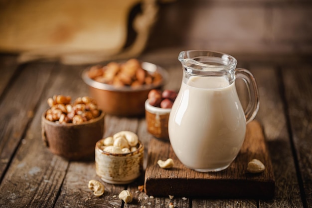 Vegan milk from nuts