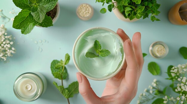 Vegan Mint Verfrissende lichaamslotion