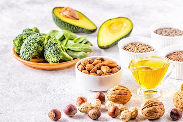 Vegan sources of omega 3 and unsaturated fats