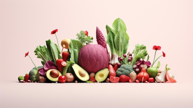 Veganistische dag 1 november veganistische levensstijl die gunstig is voor de gezondheid van de mens, het bevordert het milieubeschermingsleven van dieren, gezond voedsel, keto-banner, wenskaart, achtergrondposter