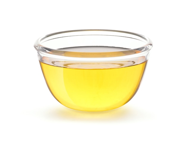 Vegetable Cooking Oil in glass bowl