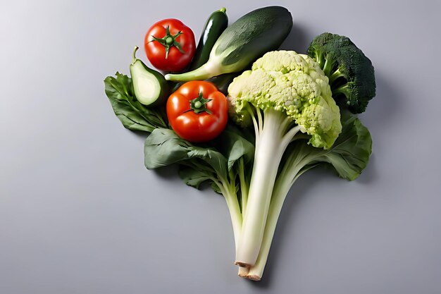 Vegetable in copyspace background concept big blank space