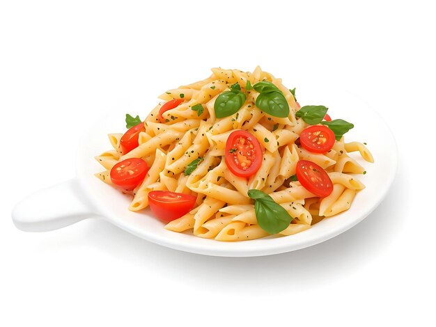 A Vegetable Healthy Yummy Pasta Food