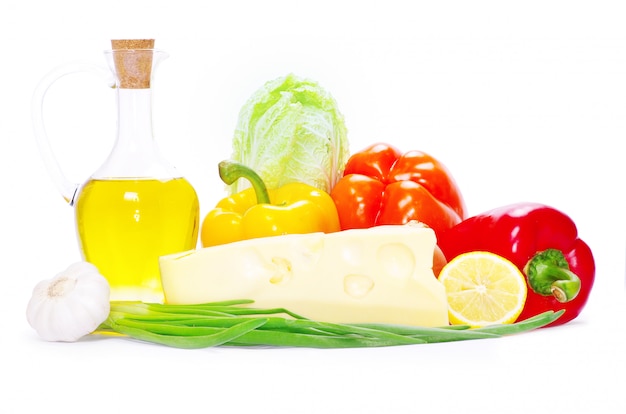 Vegetable isolated on a white background