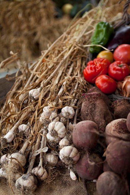 Vegetable on a market