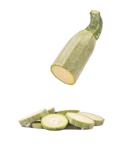 Foto zucchini con fette