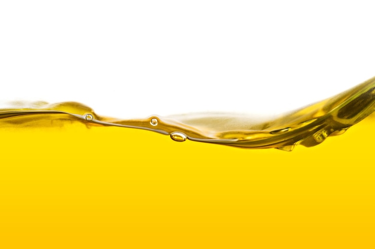 Photo vegetable oil background