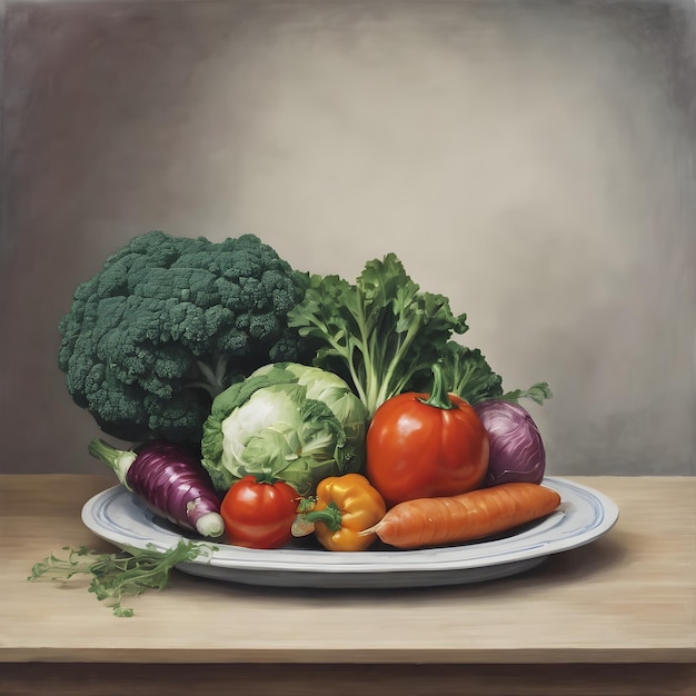 Vegetable realistic background very cool