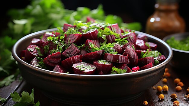 Foto di insalata di verdure