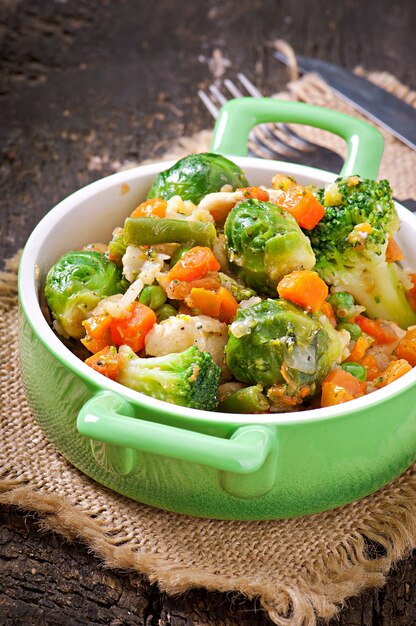 Vegetable Stew in a bowl