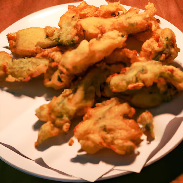 Photo vegetable tempura