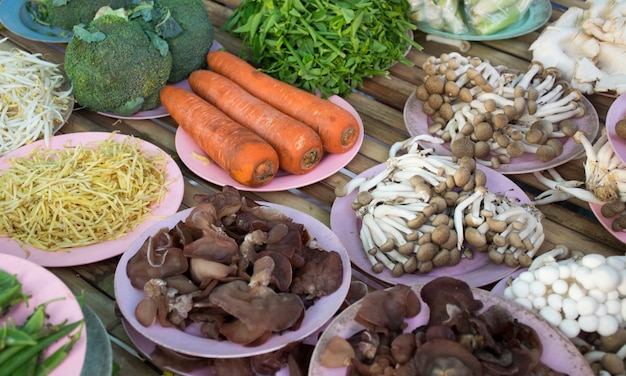 Vegetable Thai Flea market sell