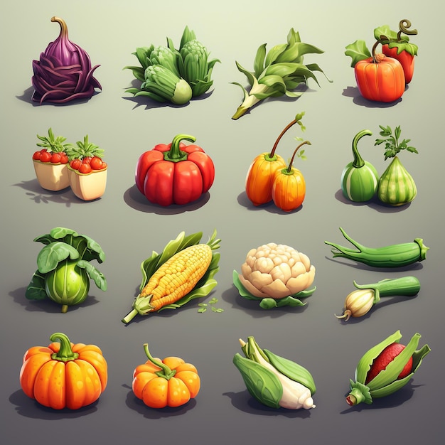 vegetables Collage