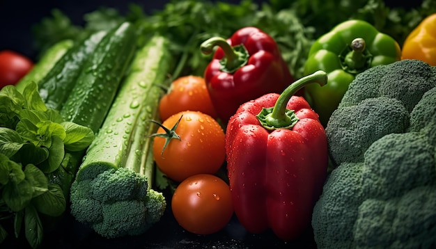 Photo vegetables macro photography