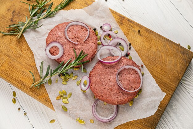 Cotolette vegetariane per hamburger