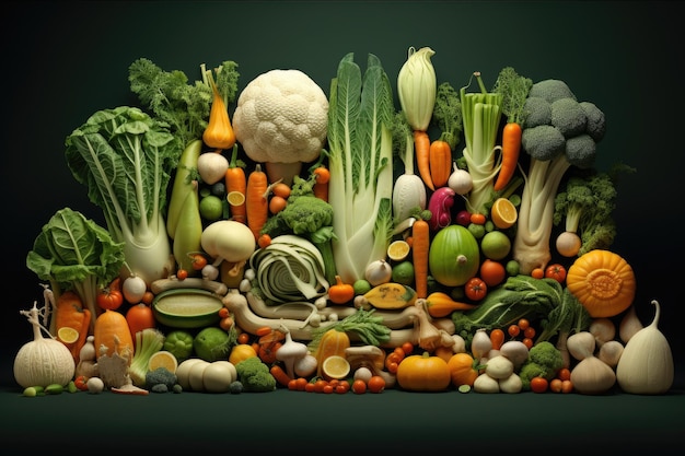 Vegetarian day background