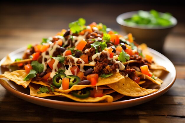 Veggie Nachos Game Day Family Size