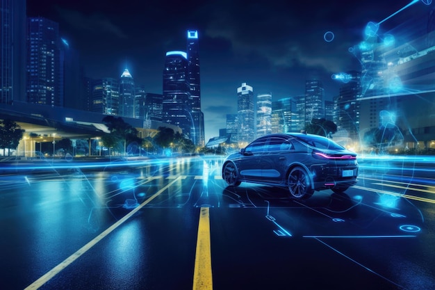 Vehicle recognition using machine learning and AI technology in city
