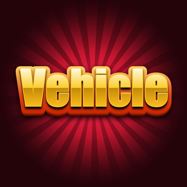 Vehicle Text effect Gold JPG attractive background card photo