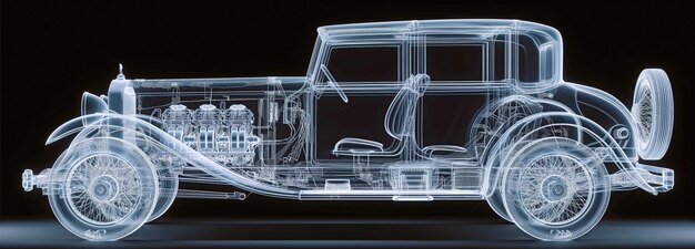 Photo vehicle xray and chassis