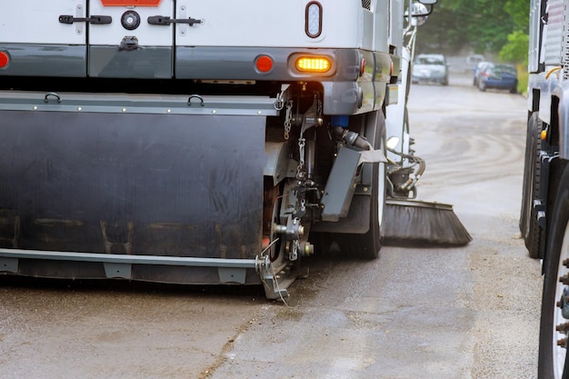 Vehicles on road in city