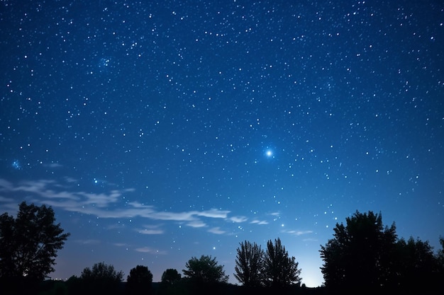 空を横断する星のベール