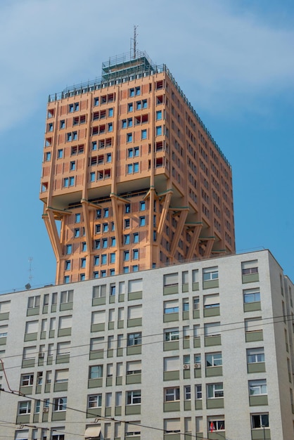 The Velasca Tower in Milan