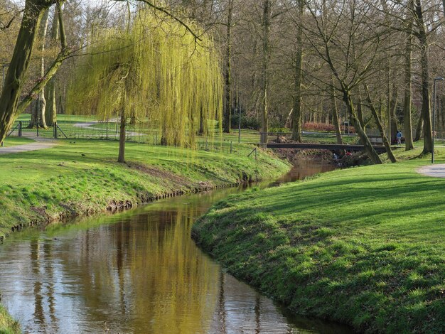 Photo velen city in westphalia