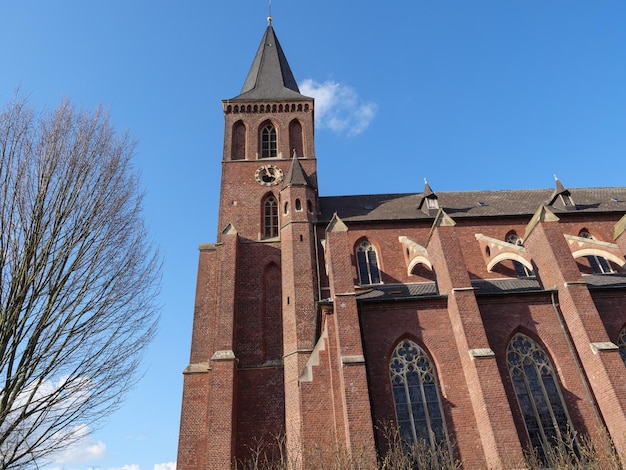 Foto città di velen in westfalia