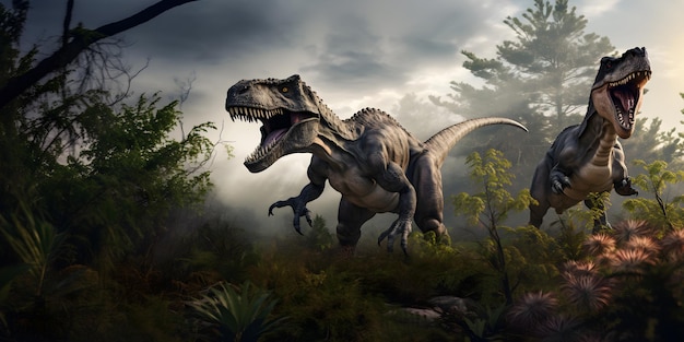 Velociraptor uit het Krijt Dinosaurus met grote tanden geschubde huid en veren