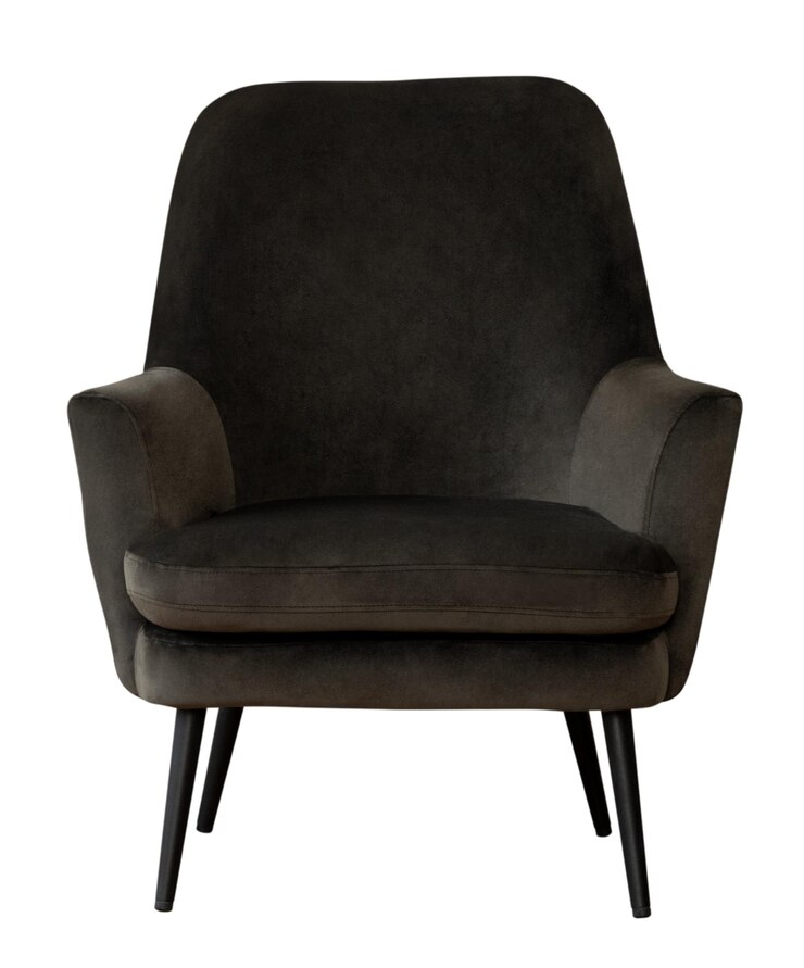 Photo velvet chair png mockup modern luxury furniture